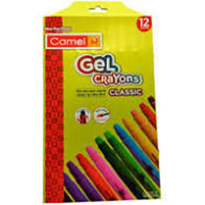Picture of Camel Gel Crayons 12 Colours