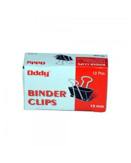Picture of Oddy Binder Clip 19 mm -12 Pc.