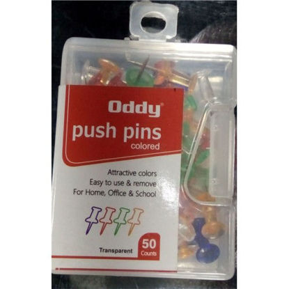 Picture of Oddy Push Pins 50Pc