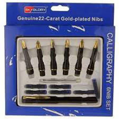 Picture of Skygold Calligraphy Pen - 6 Nib