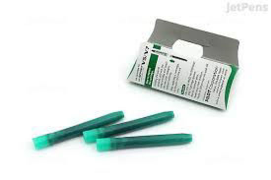 Picture of Pilot V5 and V7 Cartridges Green