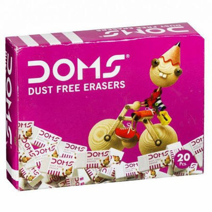 Picture of Doms dust free eraser( pack of 20)