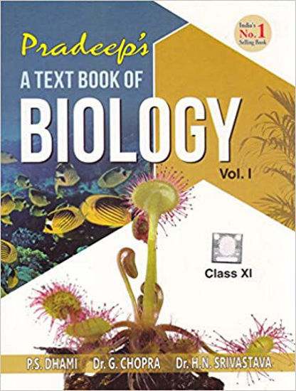 Picture of Pradeep's a Text Book of Biology for Class 11 - Vol. 1 & 2