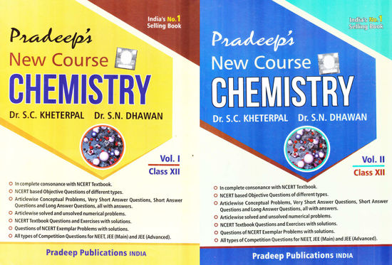 Picture of Pradeep's New Course Chemistry for Class 12 Vol. 1 & 2