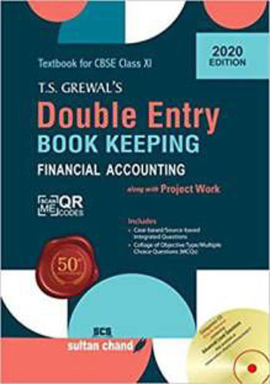 Picture of T.S. Grewal Double Entry - Financial Accounting Class - 11 (Vol. 1)