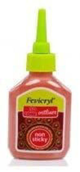 Picture of Fevicryl Non-sticky 3D Cone Outliner - Cherry Red- 20ml