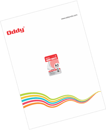 Picture of Oddy A3 Ivory Sheets (White) - Pack of 25 Sheets