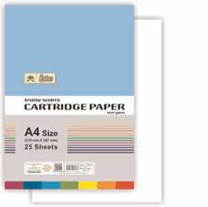 Picture of Lotus A4 Cartridge Sheets (White) - Pack of 25 Sheets - 140 gsm