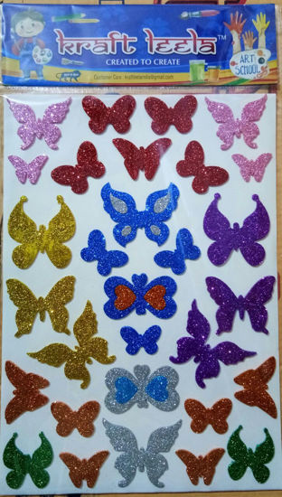 Picture of Butterfly - Glitter Foam - Sticker