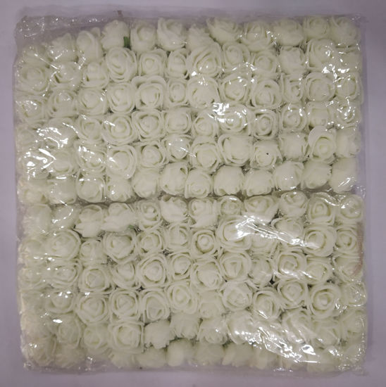 Picture of Artificial Foam Off-White Flower Medium Size