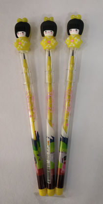 Picture of Doll Yellow Pencil (Single Pc)