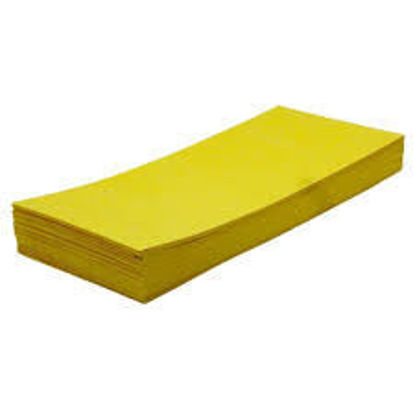 Picture of Yellow Laminated Envelope 10 X 4.5