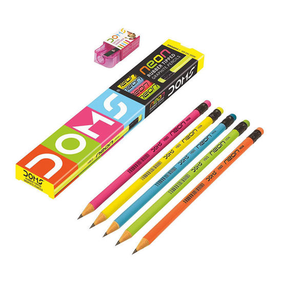 Picture of Doms Neon Pencils - Pack of 10 Pc.