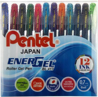 Picture of Pentel Ener Gel Pen - Set of 12 Pens