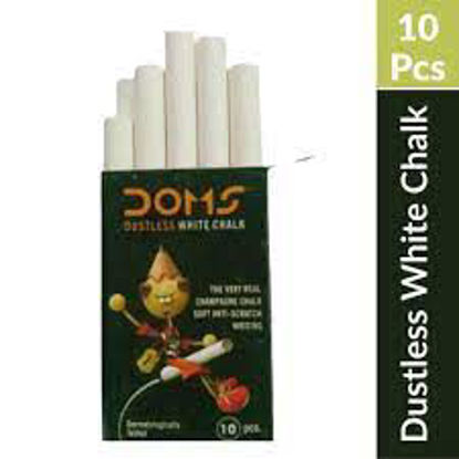 Picture of Domes Dustless Chalk - Pack of 10 Pc.