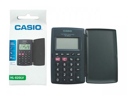 Picture of Calculator - CASIO HL - 820LV-BK