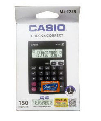Picture of Calculator - CASIO MJ - 12SB