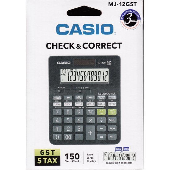 Picture of Calculator - CASIO MJ - 12GST