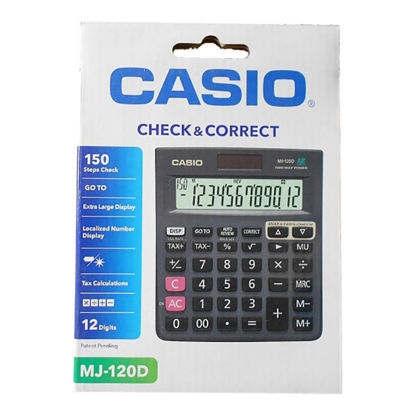 Picture of Calculator - CASIO MJ - 120D