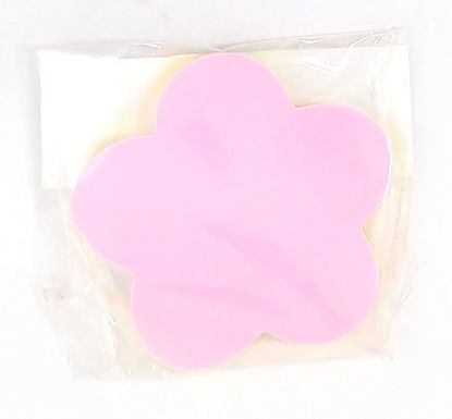Picture of Pink Flower Shape Sticky Notes