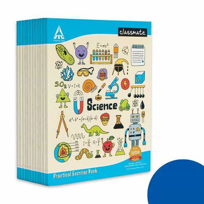 Picture of Classmate Science Practical Notebook  (Hardboard) - 26.5 X 21.5cm - 108 Pages