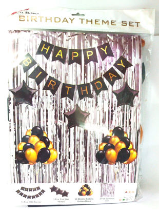 Picture of Happy Birthday Theme Set - Brown