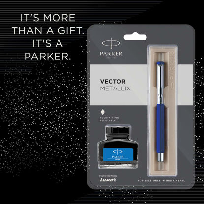 Picture of Parker Vector Metallix Fauntain pen