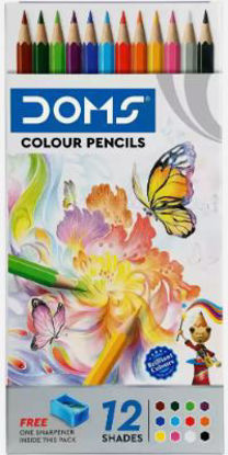 Picture of Doms Pencil Colour - Long - 12 shades