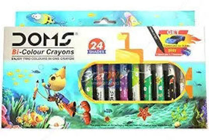 Picture of Doms Bi-Colour Crayons 24 Shades