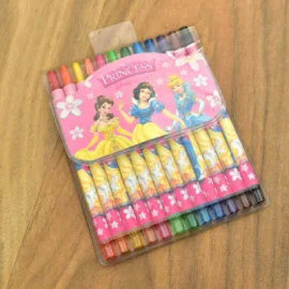 Picture of Princess Rolling Crayons 12 Colours