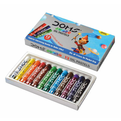 Picture of Doms Jumbo Oil Pastel - 12 Shades
