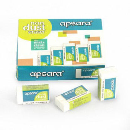Picture of Apsara Non Dust Eraser (Pack of 20 Pc.)