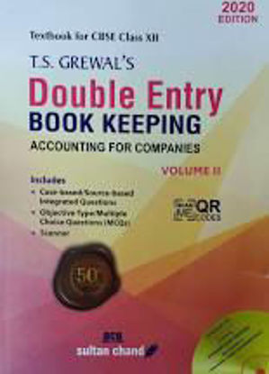 Picture of T.S. Grewal Double Entry - Financial Accounting Class - 12 (Vol. 2)
