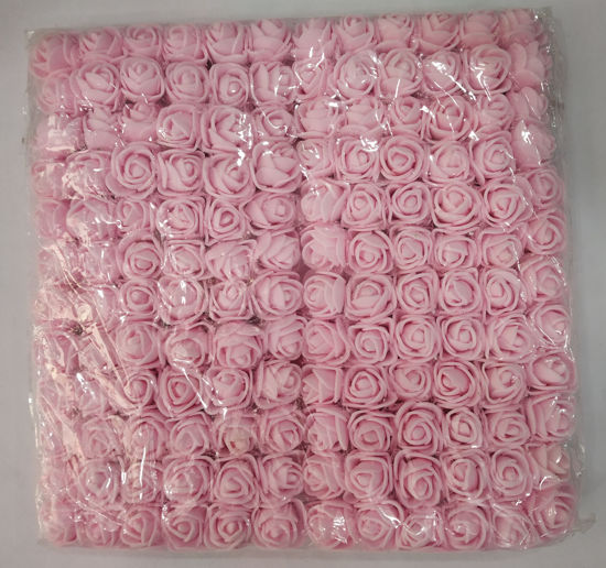 Picture of Artificial Foam Baby Pink Flower Medium Size