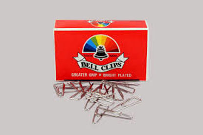 Picture of Bell Nickle Plated Paper Clips 50mm (50 Pc.)