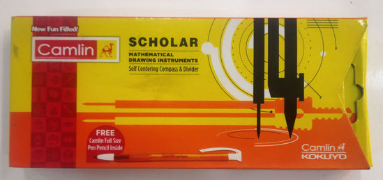 Picture of Camlin Scholar Geometry Box with Tools