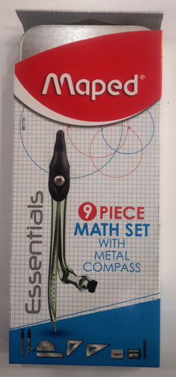 Picture of Maped 9 Piecei Geometry Box with Tools