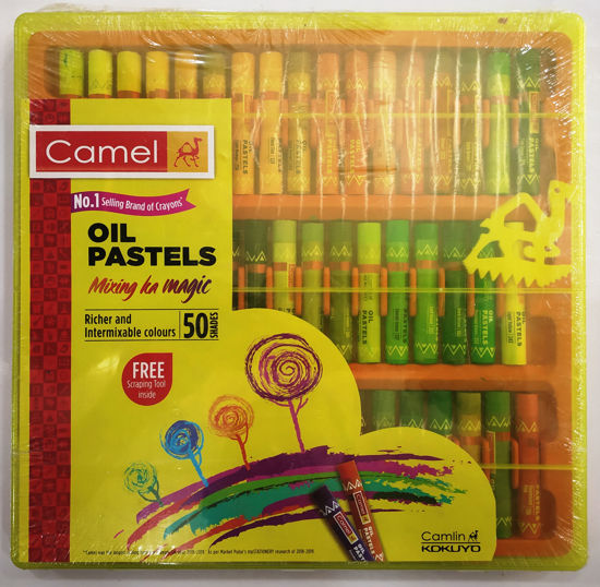 Picture of Camel Oil Pastels - 50 Shades