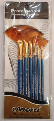 Picture of Arora Professional Fan Brushes
