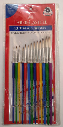 Picture of Fabel Castell 13 - Tri-Grip Round Brushes