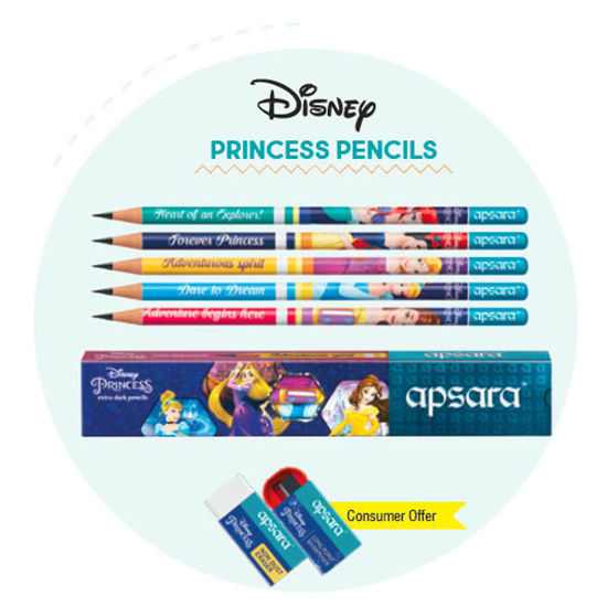 Picture of Apsara Disney Princess Pencils (10 pc pack)