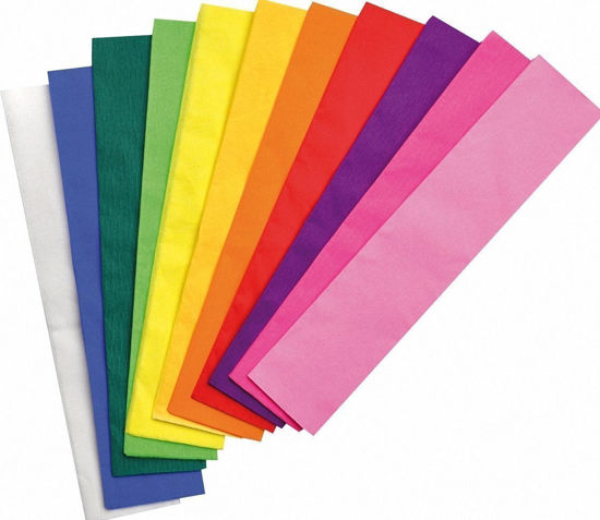 Picture of Coloured Crepe Paper