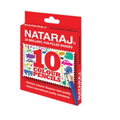 Picture of Nataraj Colour Pencils – 10 HS
