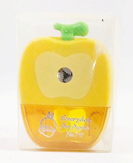 Picture of Apple Shape Sharpner - Yellow