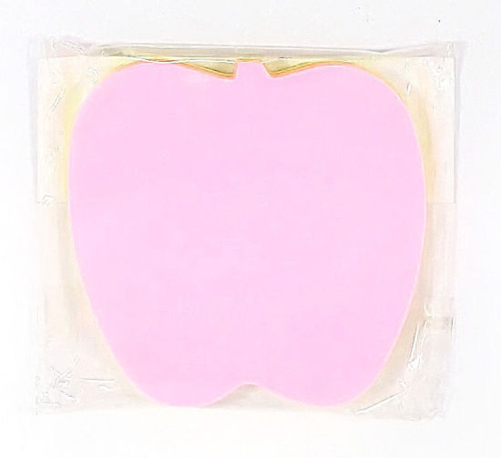 Picture of Pink - Apple Shape - Sticky Notes