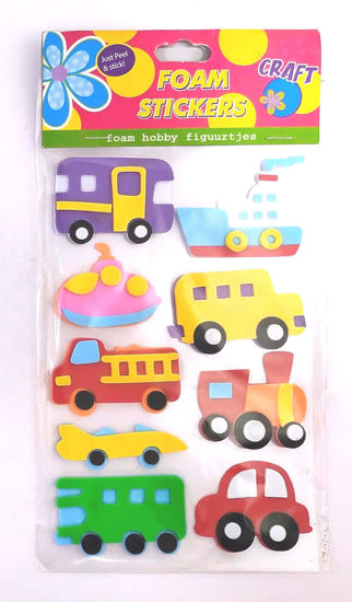 Picture of Transportation Craft Foam Sticker