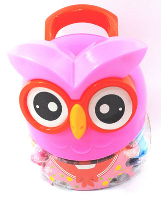 Picture of Magenta Pink Owl - Clay
