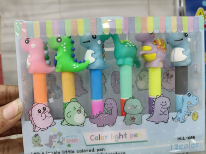 Picture of Dino Highlighter - Pack of 6