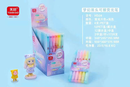 Picture of Erasable Highlighter  - Pack of 6 Pc.