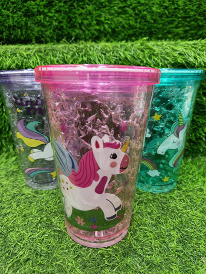 Picture of Flat Unicorn Sipper